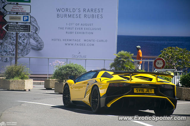 Lamborghini Aventador spotted in Monaco, Monaco