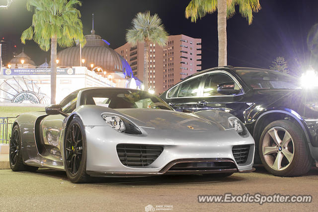 Porsche 918 Spyder spotted in Monaco, Monaco