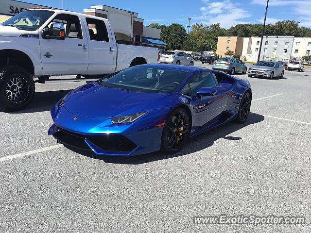 Lamborghini Huracan spotted in Rehoboth Beach, Delaware