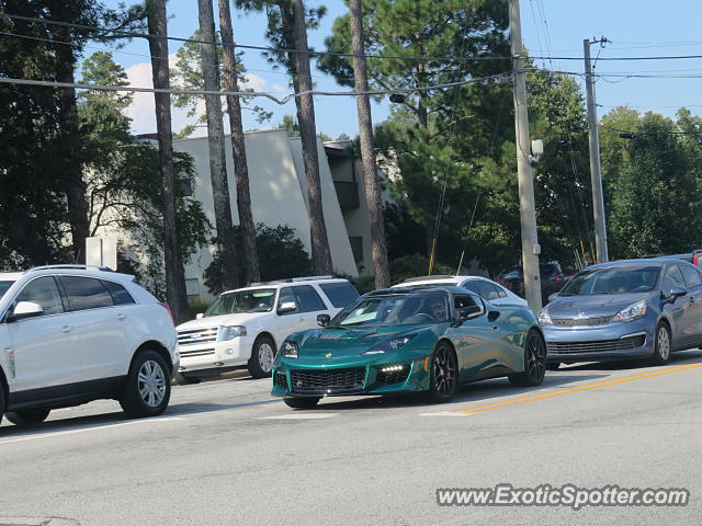 Lotus Evora spotted in Chattanooga, Tennessee