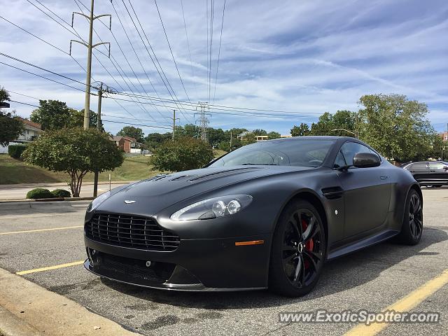 Aston Martin Vantage spotted in Raleigh, North Carolina