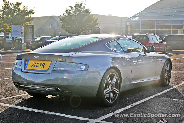 Aston Martin DB9 spotted in Peterborough, United Kingdom