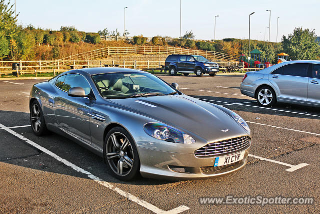 Aston Martin DB9 spotted in Peterborough, United Kingdom