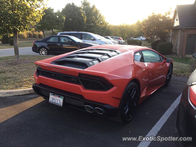 Lamborghini Huracan spotted in Bloomington, Indiana