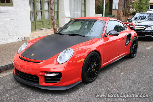 Porsche 911 GT2 spotted in Carmel, California