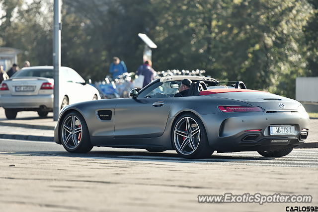 Mercedes AMG GT spotted in Warsaw, Poland