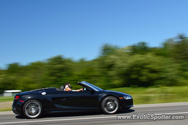 Audi R8 spotted in Wallington, New York