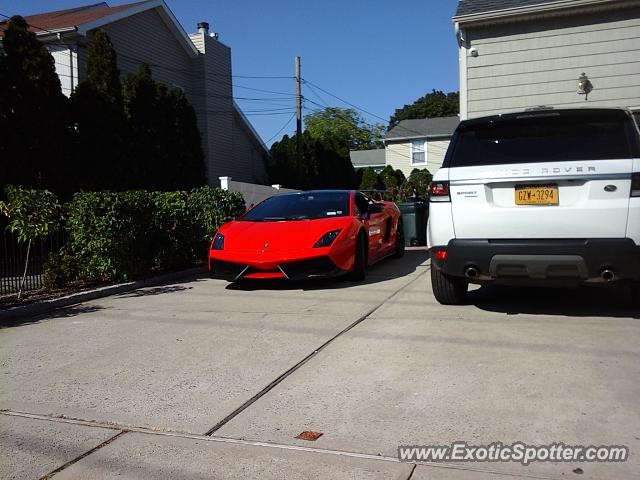 Lamborghini Gallardo spotted in Woodmere, New York