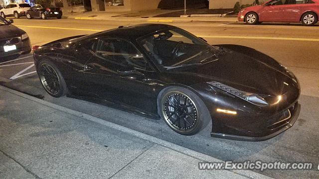 Ferrari 458 Italia spotted in Grandview, Ohio