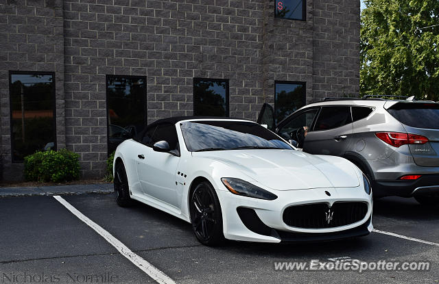 Maserati GranCabrio spotted in Cornelius, North Carolina