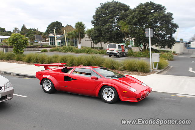 Lamborghini Countach spotted in Auckland, New Zealand