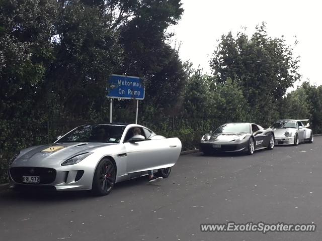 Jaguar F-Type spotted in Auckland, New Zealand