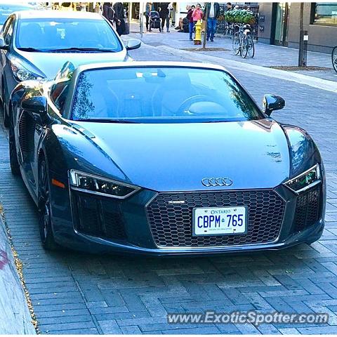 Audi R8 spotted in Toronto, Canada