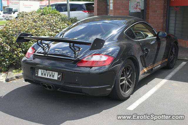 Porsche Cayman GT4 spotted in Auckland, New Zealand