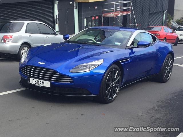 Aston Martin DB11 spotted in Auckland, New Zealand