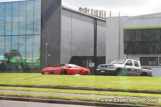 Lamborghini Gallardo spotted in Auckland, New Zealand