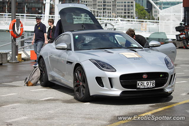 Jaguar F-Type spotted in Auckland, New Zealand