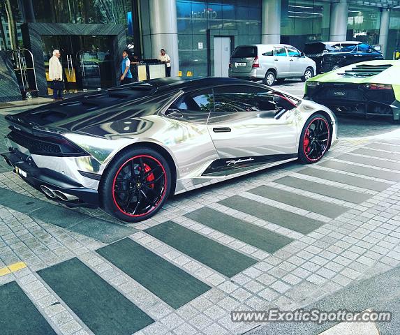 Lamborghini Huracan spotted in Kuala Lumpur, Malaysia