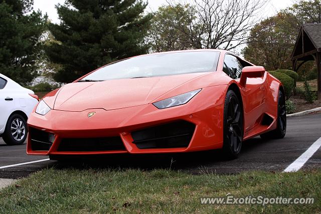 Lamborghini Huracan spotted in Bloomington, Indiana