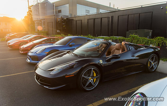 Ferrari 458 Italia spotted in Birmingham, Michigan