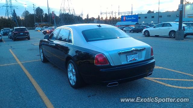 Rolls-Royce Ghost spotted in Vancouver, Canada