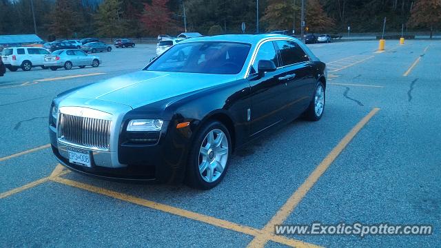 Rolls-Royce Ghost spotted in Vancouver, Canada