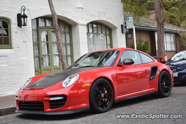 Porsche 911 GT2 spotted in Carmel, California