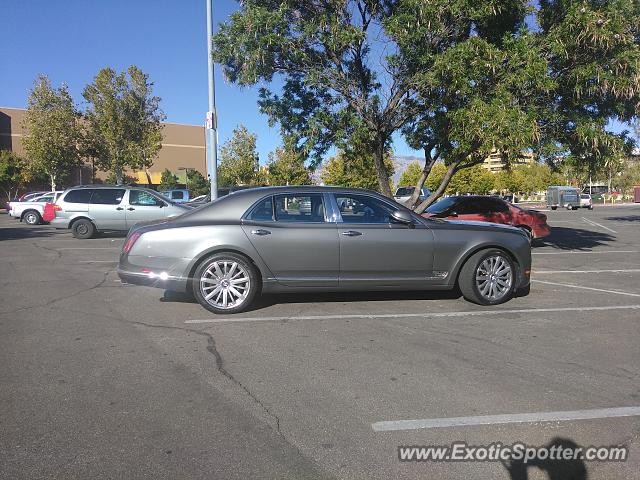 Bentley Mulsanne spotted in Albuquerque, New Mexico