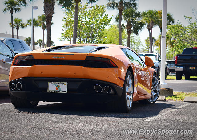 Lamborghini Huracan spotted in Stuart, Florida