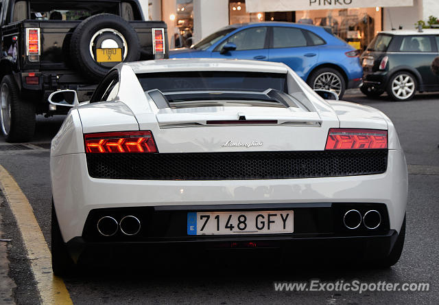 Lamborghini Gallardo spotted in Puerto Banus, Spain