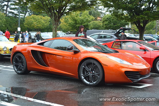 Mclaren MP4-12C spotted in Manhasset, New York