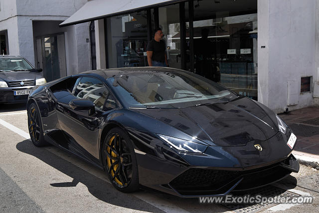 Lamborghini Huracan spotted in Puerto Banus, Spain