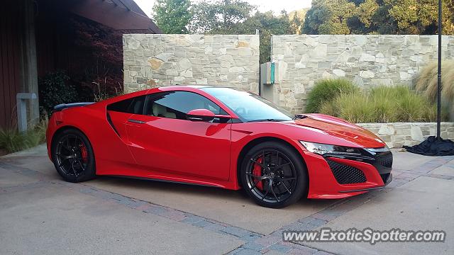 Acura NSX spotted in Carmel Valley, California