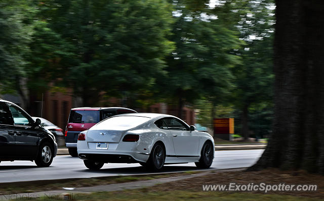 Bentley Continental spotted in Charlotte, North Carolina