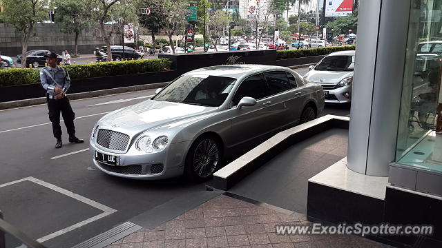 Bentley Flying Spur spotted in Jakarta, Indonesia