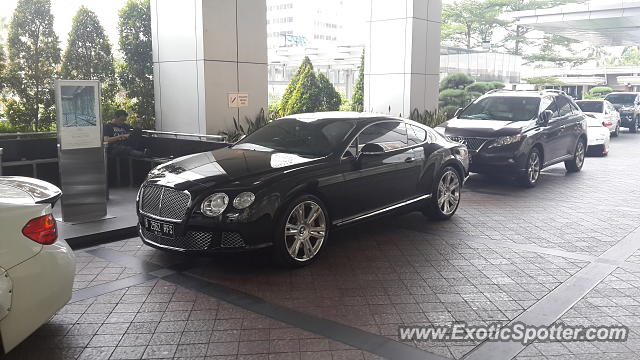 Bentley Continental spotted in Jakarta, Indonesia