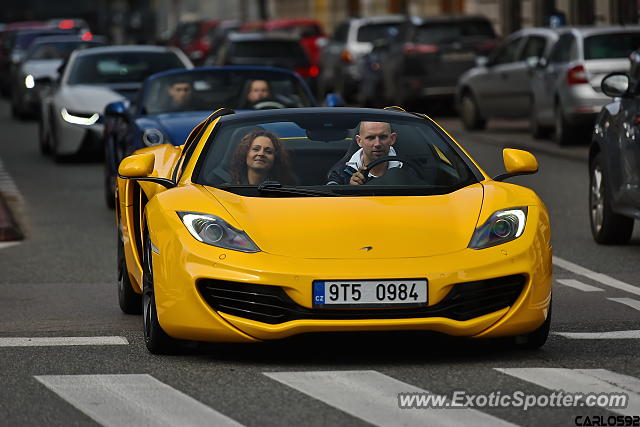 Mclaren MP4-12C spotted in Warsaw, Poland