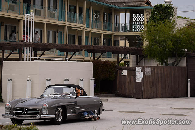 Mercedes 300SL spotted in Monterey, California