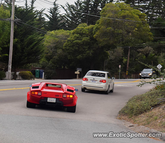 Lamborghini Countach spotted in Carmel, California