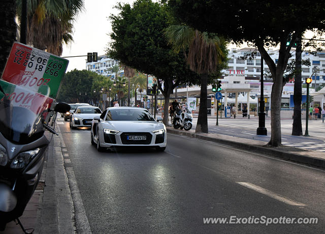 Audi R8 spotted in Puerto Banus, Spain