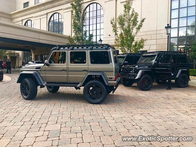 Mercedes 4x4 Squared spotted in Buckhead, Georgia