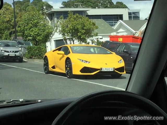 Lamborghini Huracan spotted in Newmarket, New Zealand