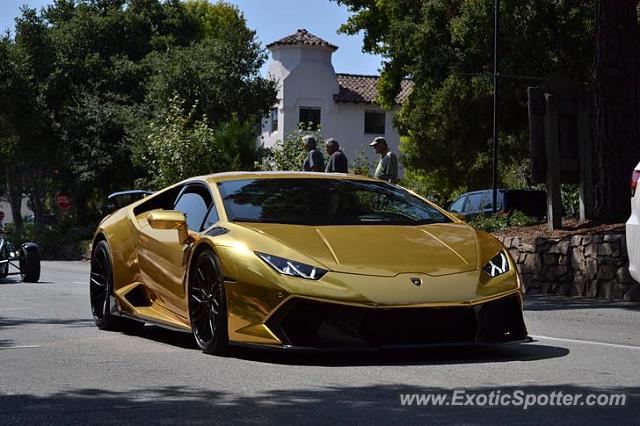 Lamborghini Huracan spotted in Carmel, California