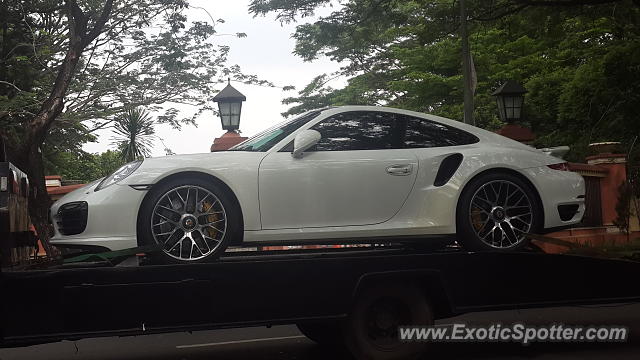 Porsche 911 Turbo spotted in Tangerang, Indonesia