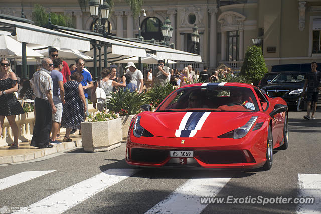 Ferrari 458 Italia spotted in Monaco, Monaco