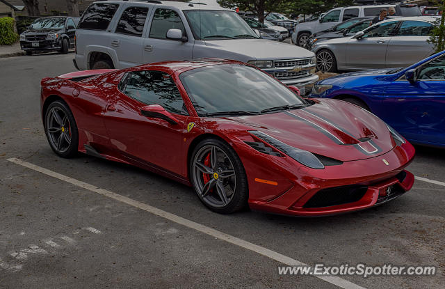 Ferrari 458 Italia spotted in Carmel, California