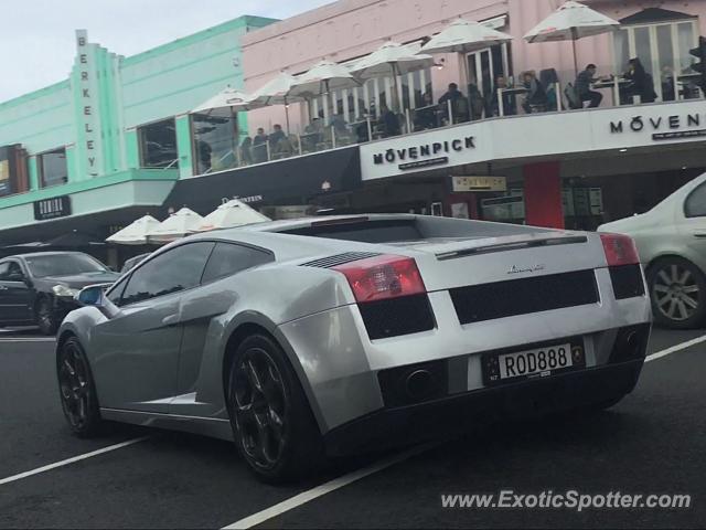 Lamborghini Gallardo spotted in Auckland, New Zealand