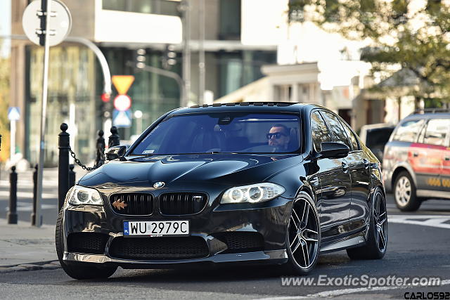 BMW M5 spotted in Warsaw, Poland