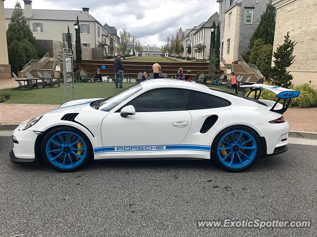 Porsche 911 GT3 spotted in Avalon, Georgia