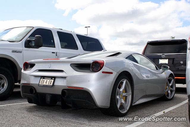 Ferrari 488 GTB spotted in Austin, Texas